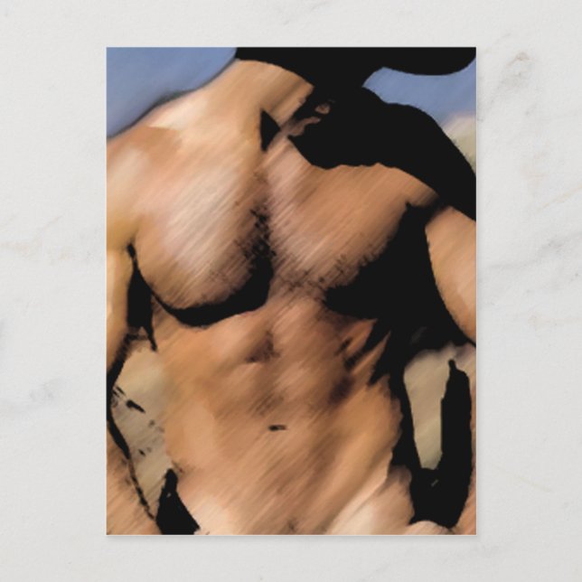 Cartão Postal Garoto Escuro (Frente)