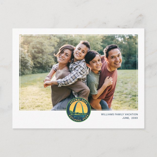 Cartão Postal Gateway Arch National Park (Frente)