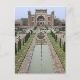 Cartão Postal Gateway to Taj Mahal, Índia