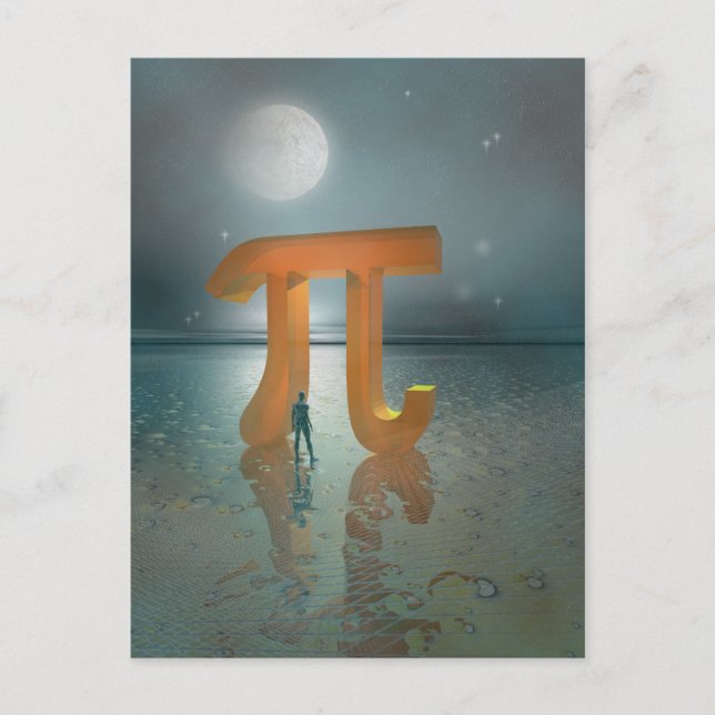 Cartão Postal Gateway to the World of Mathematics postcard (Frente)