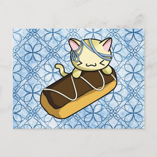 Cartão Postal Gatinho Eclair (Frente)