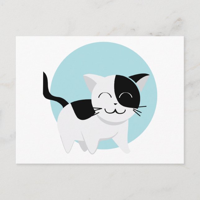 Cartão Postal Gatinho Gato (Frente)