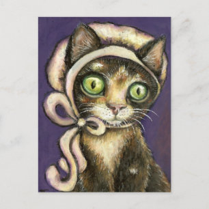 Cartão Postal Gatinho muito cortês