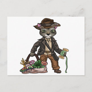 Cartão Postal Gatinho Radar