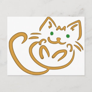 Cartão Postal Gatinho Reprodutor