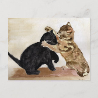 Cartão Postal Gatinhos Reproduzíveis