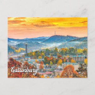 Cartão Postal Gatlinburg, Tennessee, EUA