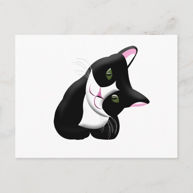 Cartão Postal Gato (Frente)
