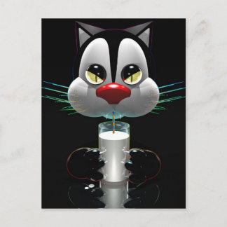 Cartão Postal Gato