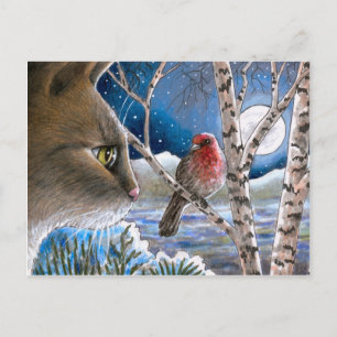 Cartão Postal Gato 600 ave