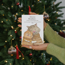 Gato Abraço Meowy Natal & Ano Novo Perfeito