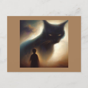 Cartão Postal Gato Animal Espiritual 1