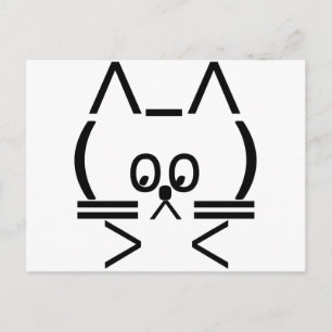 Cartão Postal Gato ASCII