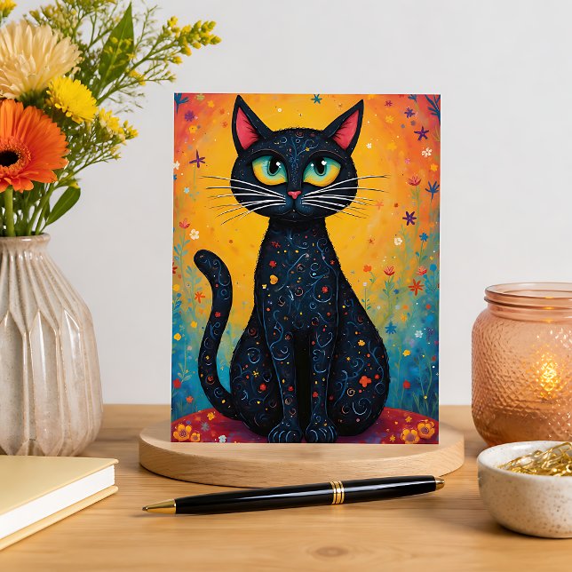 Cartão Postal Gato Caprichoso  (Criador carregado)