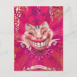 Cartão Postal Gato de Cheshire
