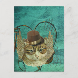 Cartão Postal Gato-de-galinha