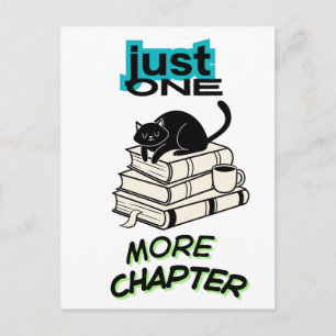 Cartão Postal Gato de Mais Um Capítulo