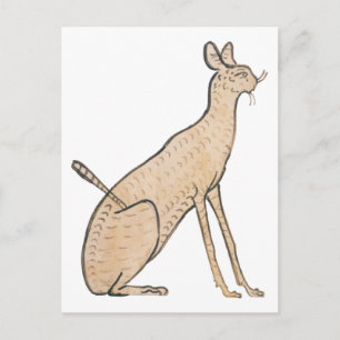 Cartão Postal Gato Egípcio