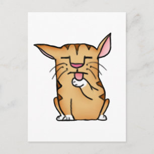 Cartão Postal Gato Gordo