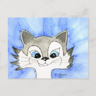 Cartão Postal Gato Grande
