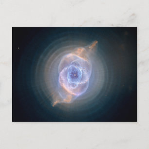 Cartão Postal Gato Nebula Ocular Hubble NASA