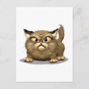 Cartão Postal Gato Ruim