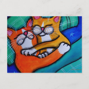 Cartão Postal Gatos