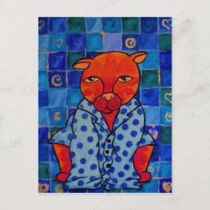 Cartão Postal Gats Pajamas