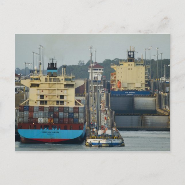 Cartão Postal Gatun Locks 1 (Frente)