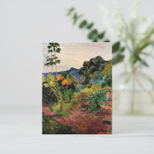 Cartão Postal Gauguin - Paisagem Martinica