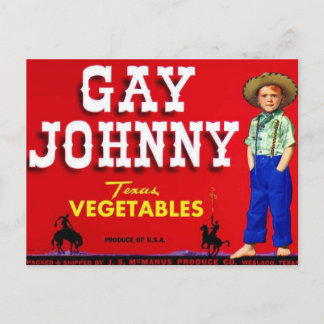 Cartão Postal gay