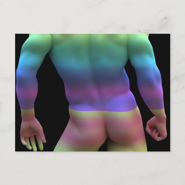 Cartão Postal Gay Love (Frente)