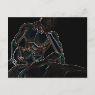 Cartão Postal Gay Love brilhante