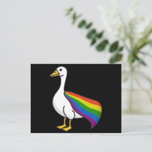Cartão Postal Gay Transgênero LGBTQ do Orgulho LGBTQ do Arco-Íri