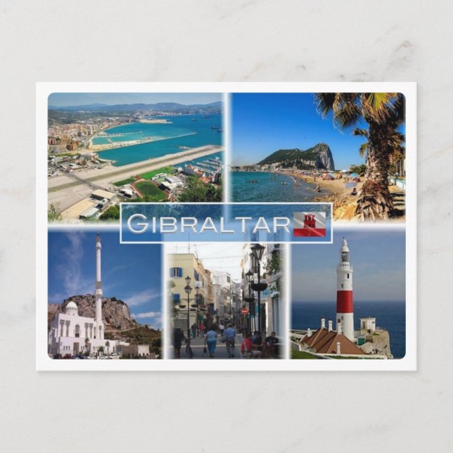 Cartão Postal GB - Gibraltar - (Frente)
