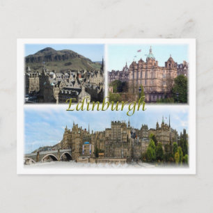 Cartão Postal GB Reino Unido - Escócia - Edimburgo -