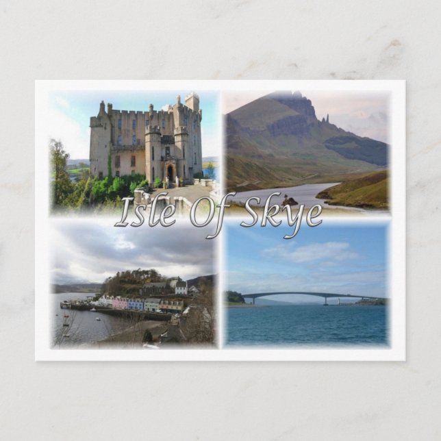 Cartão Postal GB Reino Unido - Escócia - Ilha de Skye - (Frente)