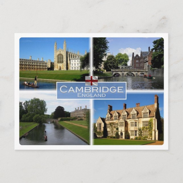 Cartão Postal GB Reino Unido - Inglaterra - Cambridge - (Frente)