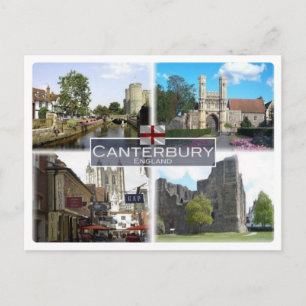 Cartão Postal GB Reino Unido - Inglaterra - Canterbury -