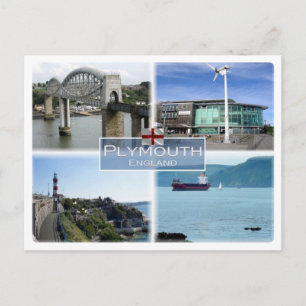 Cartão Postal GB Reino Unido - Inglaterra - Plymouth -