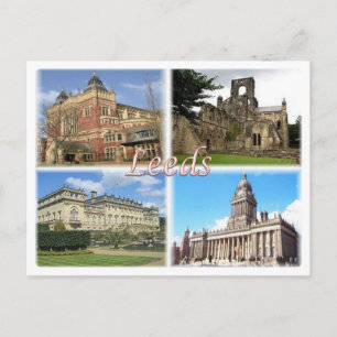 Cartão Postal GB Reino Unido - Inglaterra - Yorkshire - Leeds -