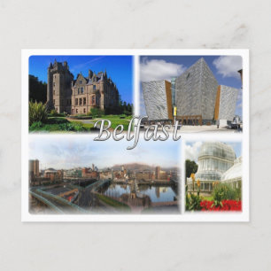 Cartão Postal GB Reino Unido - Irlanda do Norte - Belfast -