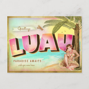 CARTÃO POSTAL GC LUAU