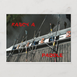 CARTÃO POSTAL GEDC2103, PADDLE, RICO A