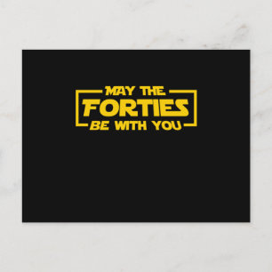 Cartão Postal Geek Galáxia do Nerd Sci Fi com 40 anos Mães para