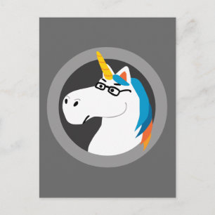 Cartão Postal Geekicorn