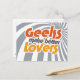 Cartão Postal Geeks fazem amantes melhores (Frente/Verso In Situ)