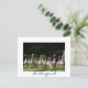 Cartão Postal Geese no Périgord — Cartão-postal branco (Em pé/Frente)