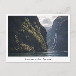 Cartão Postal Geirangerfjord