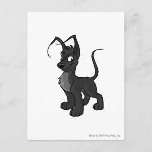 Cartão Postal Gelert Shadow